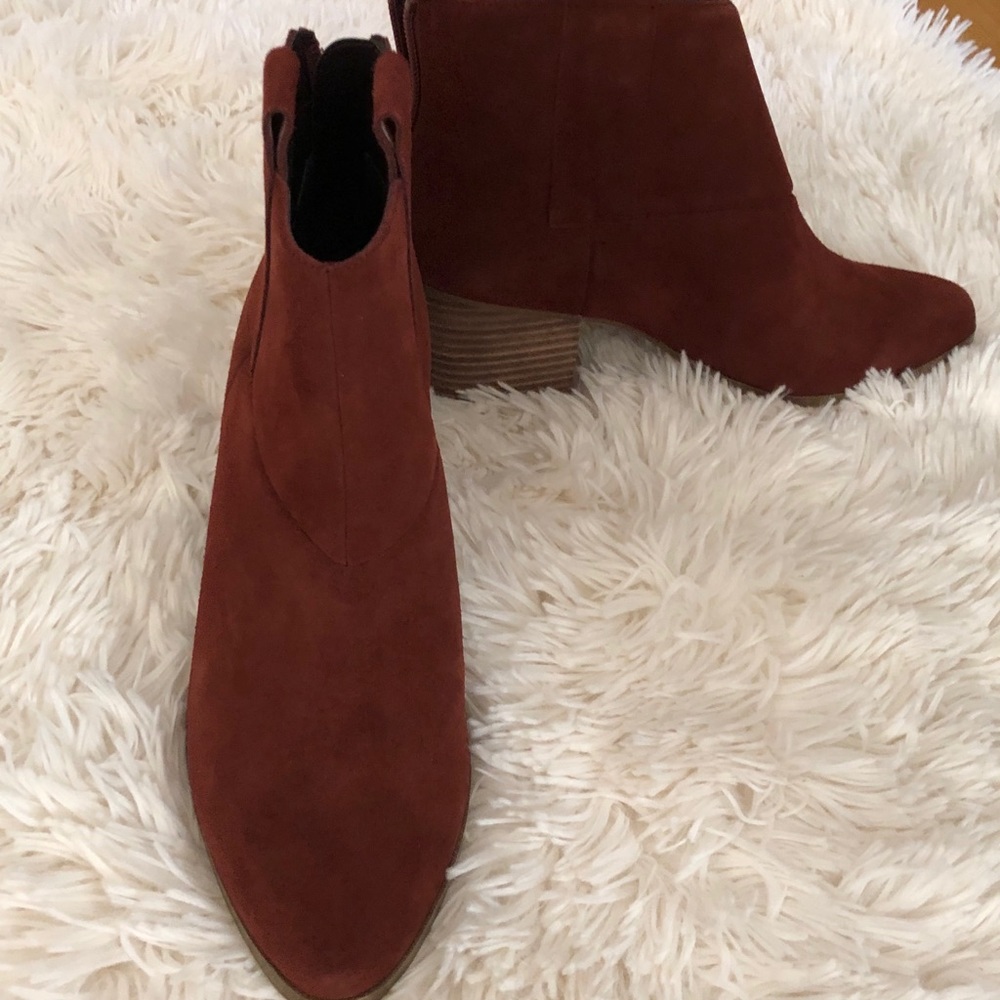 Rust-Colored Booties - image 2